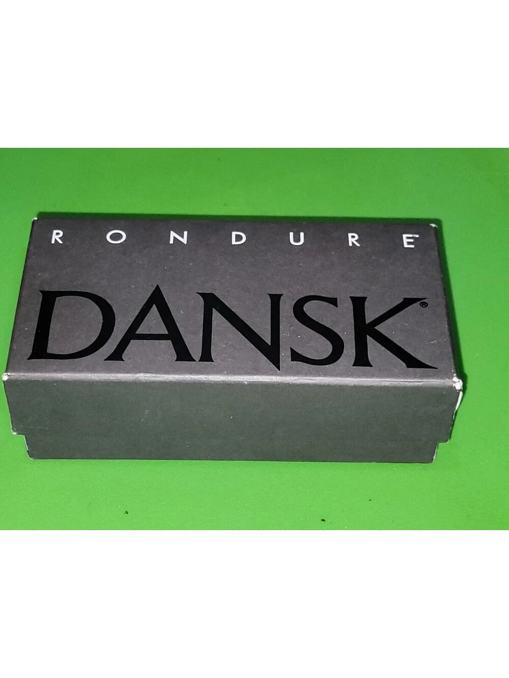 DANSK RONDURE SILVER TONED NAPKIN RINGS ~ SET OF 4